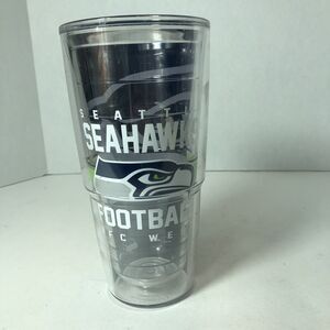 Tervis Tumbler Cup Seattle Seahawks 24oz Double Wall No Lid Football NFC West B4